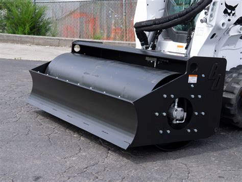 skid steer roller vibrator|sheepsfoot roller for skid steer.